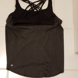 lululemon athletica Tops - Lululemon tank top w/sports bra lululemon athletica Tops - Lululemon tank top w/sports bra